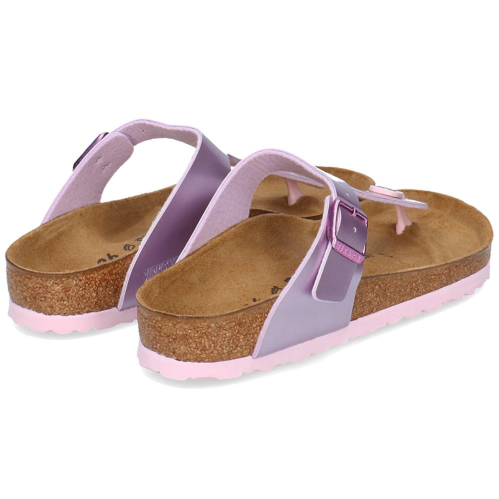 metallic gizeh birkenstocks